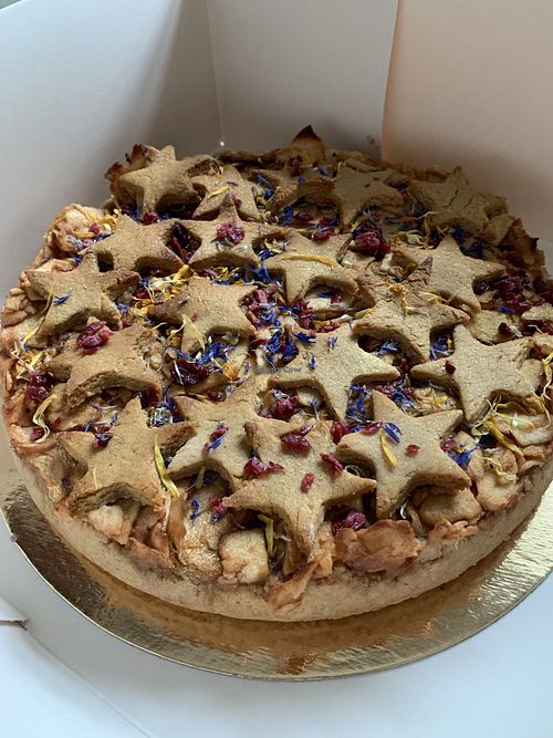 Tarta jabłkowa   at VeganoManiak in Rzeszow
