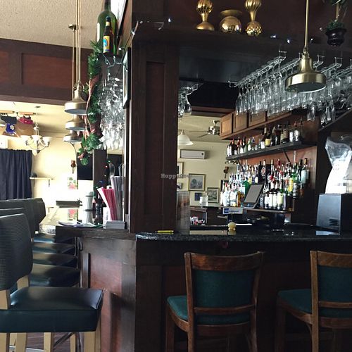 bar at Marie's Bistro in Santa Rosa Beach