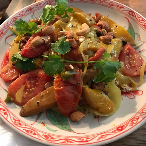mango coconut curry  at The Hanoi Social Club in Hanoi