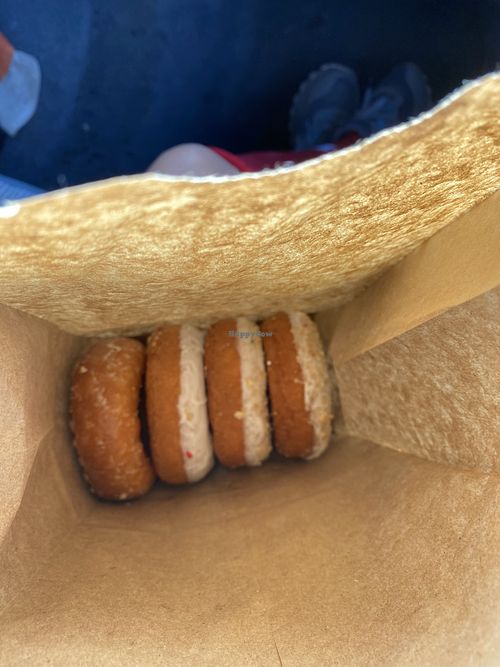 Blurry Vegan Donut Haul ($1.75/EA)  at Donuts and Yogurt in Tracy