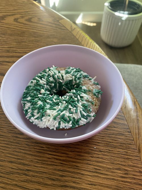 Vegan Sprinkles (Omni Approved) 💕  at Donuts and Yogurt in Tracy