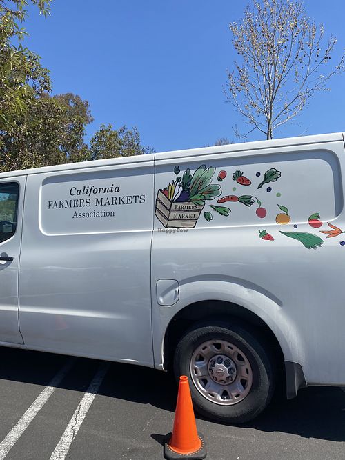 Official California Farmers’ Market Association Van (an EV would be super awesome) 💖  at San Leandro Farmers' Market in San Leandro