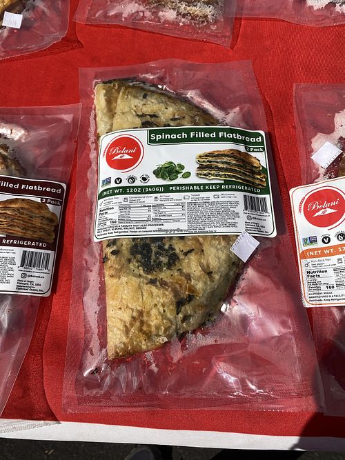 I tried the Spinach - it was good!  at San Leandro Farmers' Market in San Leandro