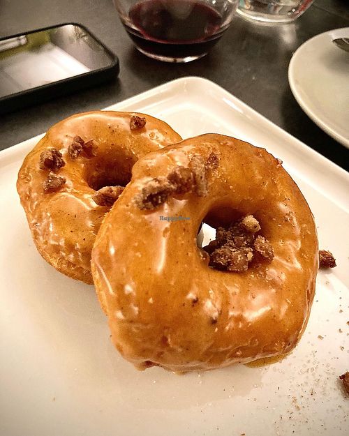 Pumpkin donuts   at Salt + Seed in Long Branch