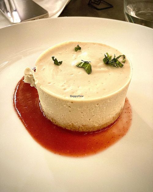 Vegan cheesecake   at Salt + Seed in Long Branch