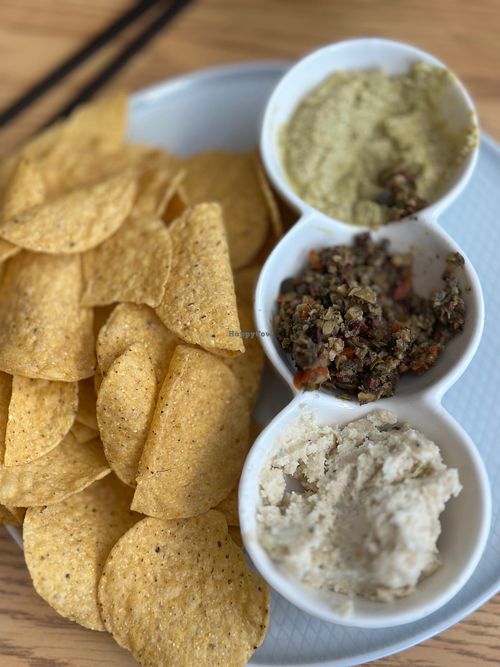 Trio dip at The Fat Beet in Bellingham