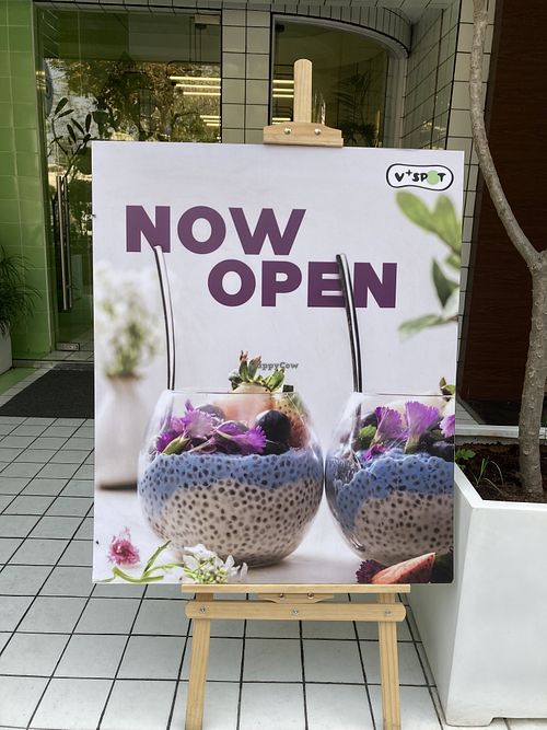 Sign  at V-Spot Cafe in Chandigarh