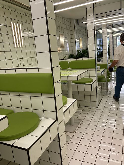 Ground floor seating  at V-Spot Cafe in Chandigarh