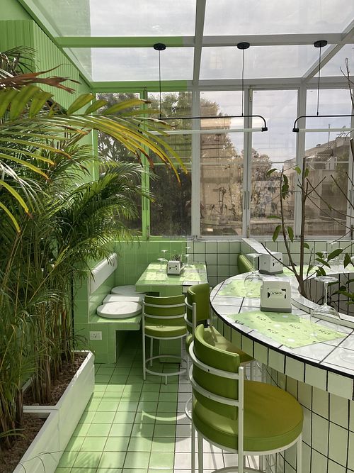 Upstairs seating  at V-Spot Cafe in Chandigarh