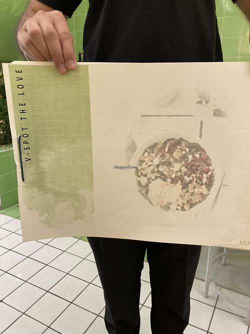 Menu  at V-Spot Cafe in Chandigarh