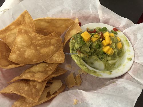 Guac of the day was habanero mango and it was so good!  at The Shack in Covington