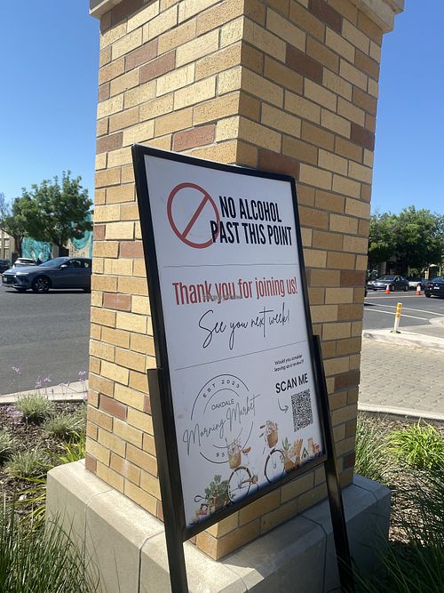 Exiting the Market - Might Come Back if in Area  at Oakdale Morning Market in Oakdale