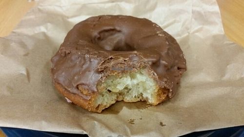 Vegan doughnut at Source Foods in Perth