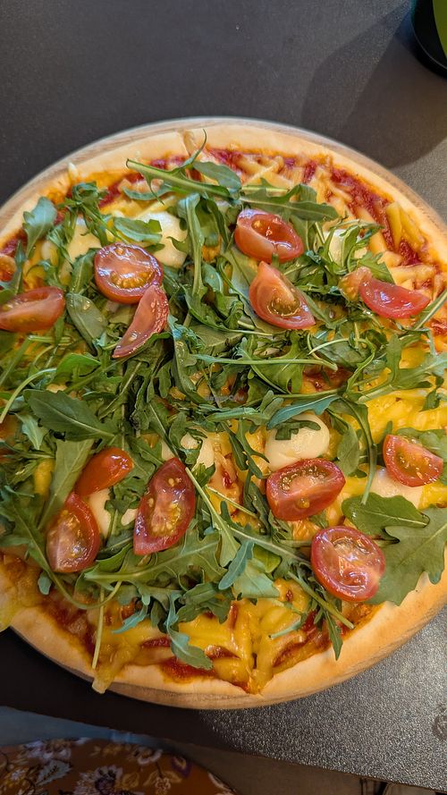 Vegan Romano Pizza at Pica Lulū - Lielupe in Jurmala