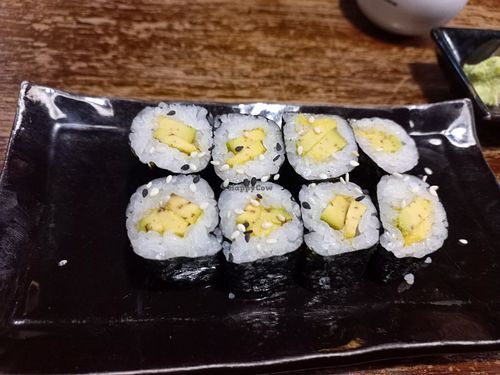 Avocado maki at I Luv Sushi CNX in Chiang Mai