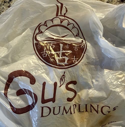 Delivery Packagingg  at Gu's Kitchen in Chamblee