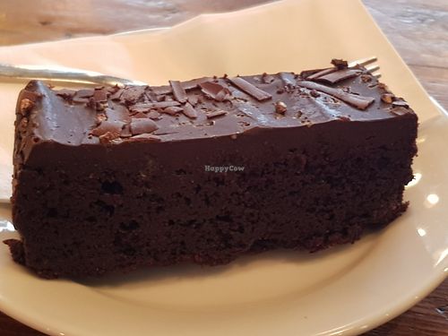 Chocolate cake at 200 Degrees Coffee in Sheffield