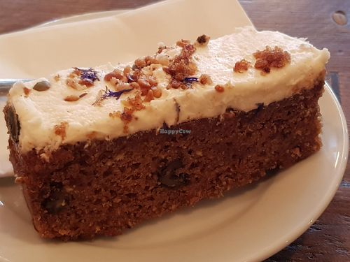 Carrot cake at 200 Degrees Coffee in Sheffield