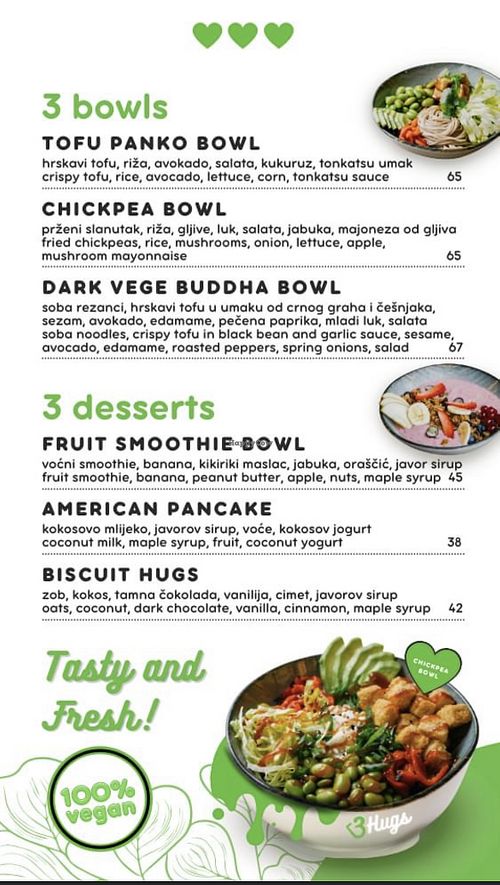   at 3Hugs Vegan Brunch Bar in Zagreb