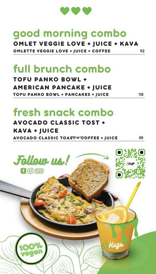   at 3Hugs Vegan Brunch Bar in Zagreb