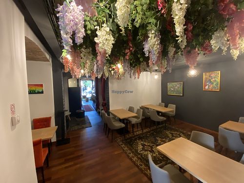 Inside  at 3Hugs Vegan Brunch Bar in Zagreb