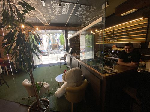 Entrance  at 3Hugs Vegan Brunch Bar in Zagreb