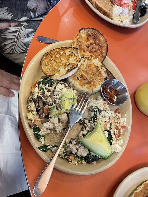 Tofu scramble  at Snooze in Laguna Niguel