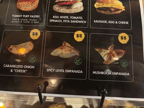 Vegan options  at Panther Coffee - Coconut Grove in Miami