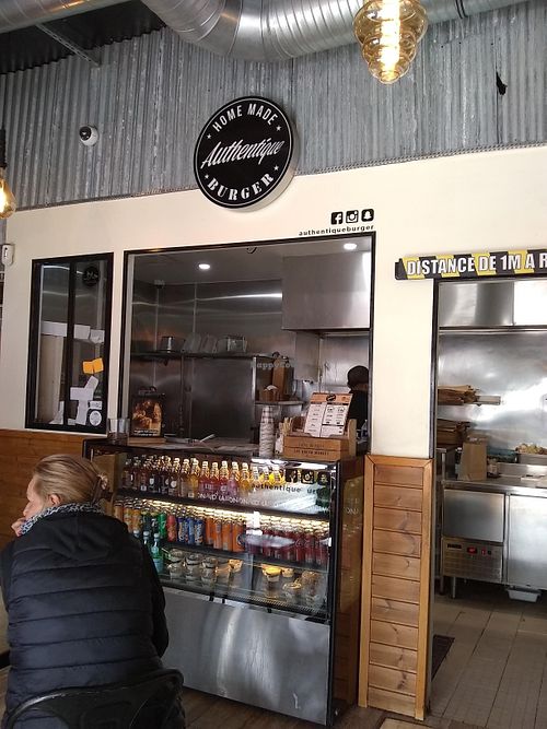 Clean store but a little bit small. at Authentique Burger in Chelles
