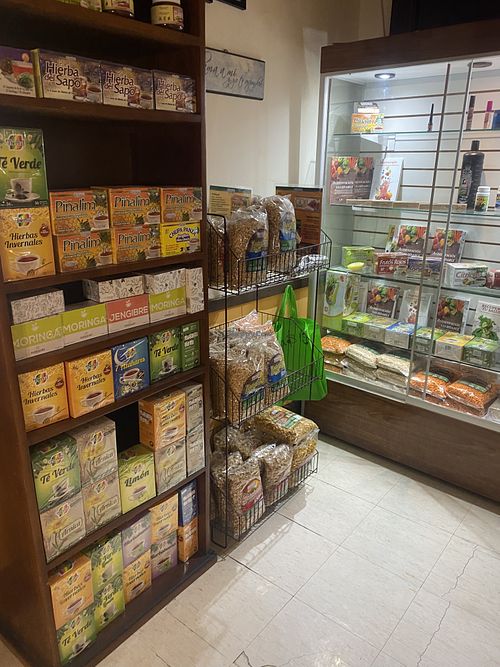 Mini Store  at Restaurante Vegetariano Terra Nostra in Mexico City