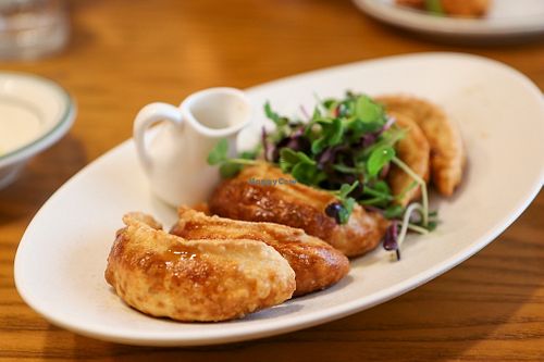 kimchi dumplings at Alt.a in Seoul