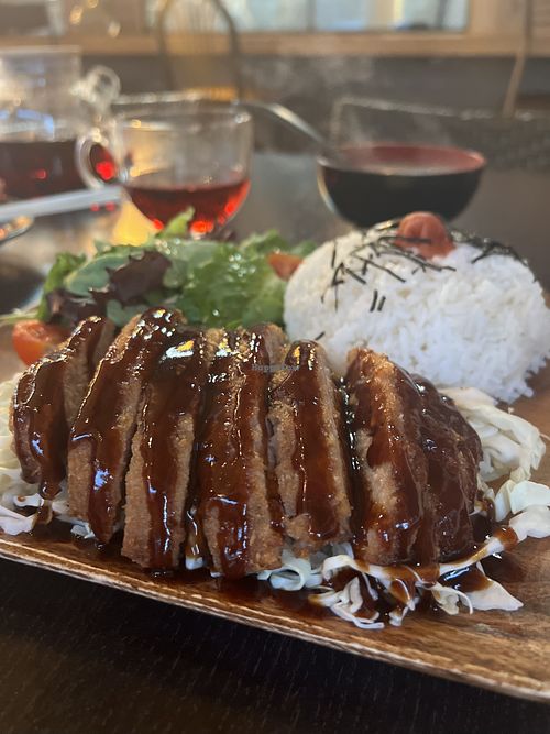 Tonkatsu Rice  at The Plant Lab in Los Angeles