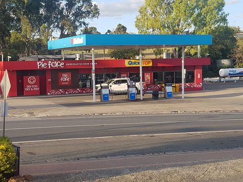 Easy when you've run out of options at United Petroleum - Pie Face in Truro