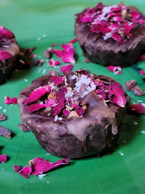 Valentine chocolate dessert at Earth House Restaurant And Wine Bar in Bangkok