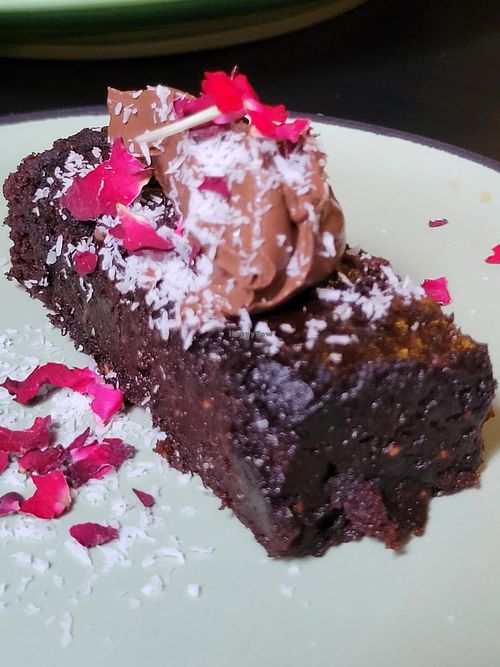 Special dessert so yummy at Earth House Restaurant And Wine Bar in Bangkok