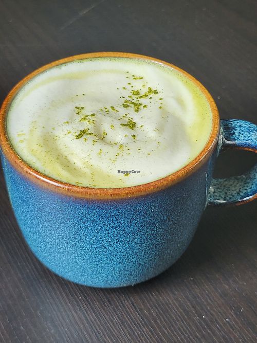 Matcha Moonmilk at Earth House Restaurant And Wine Bar in Bangkok