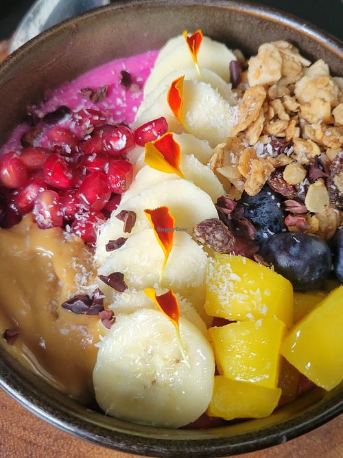 Smoothie Bowl at Earth House Restaurant And Wine Bar in Bangkok