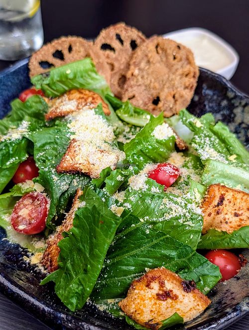 Lotus Caesar at Earth House Restaurant And Wine Bar in Bangkok