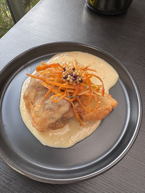 Egg plant miso   at Earth House Restaurant And Wine Bar in Bangkok