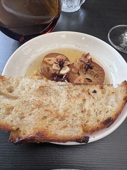 King oyster   at Earth House Restaurant And Wine Bar in Bangkok