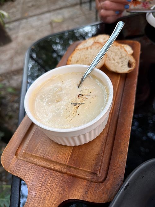 Artichoke dip  at Earth House Restaurant And Wine Bar in Bangkok