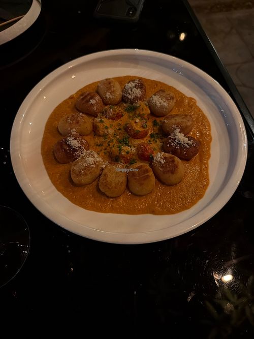 Spicy Gnocchi  at Earth House Restaurant And Wine Bar in Bangkok