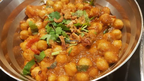 Punjabi channa at Cardamom Black in Harrogate