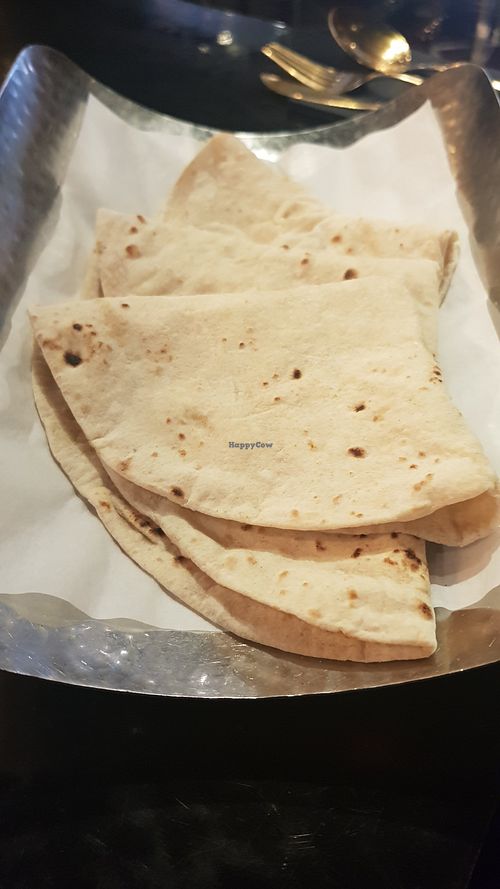 Chapattis at Cardamom Black in Harrogate