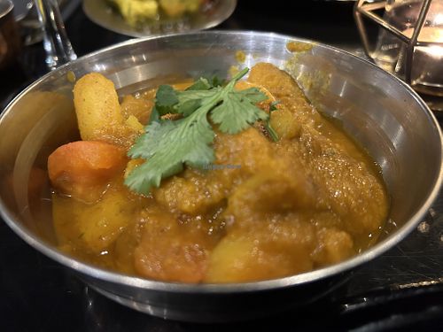 Bombay potatoes    at Cardamom Black in Harrogate