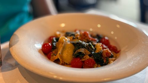 Ravioli  at Scott's Seafood Roundhouse in Folsom