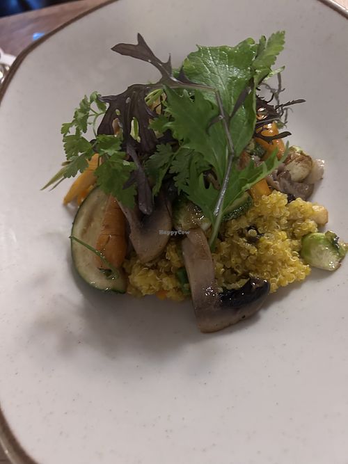 Quinoa risotto   at Inka Grill in Cusco