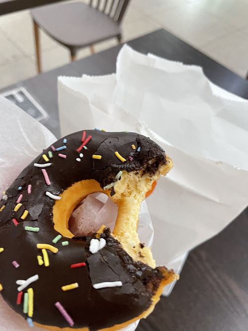 Rainbow Chocolate  at Dunkin' in Leipzig