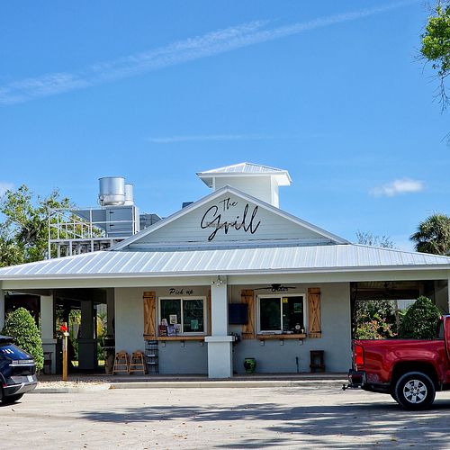 Entrance/order window at CW Willis Family Farms in Vero Beach