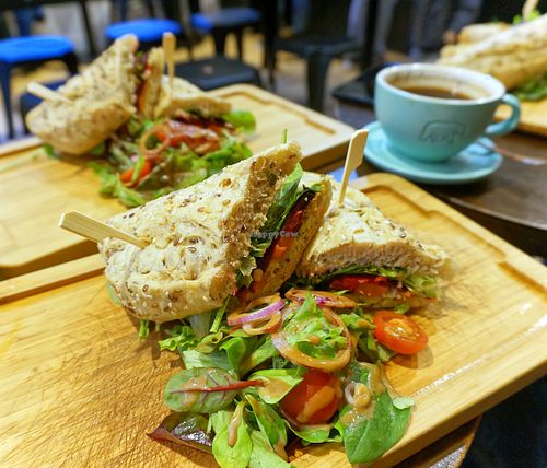 McKinley Vegan Sandwich at Arctic Juice & Café Chamonix in Chamonix-mont-blanc